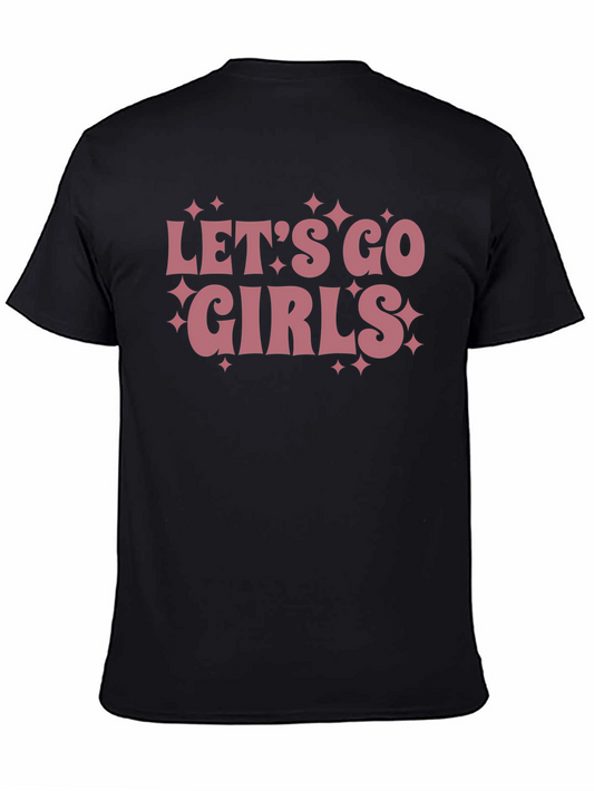 Lets Go Girls Graphic T-Shirt - Black