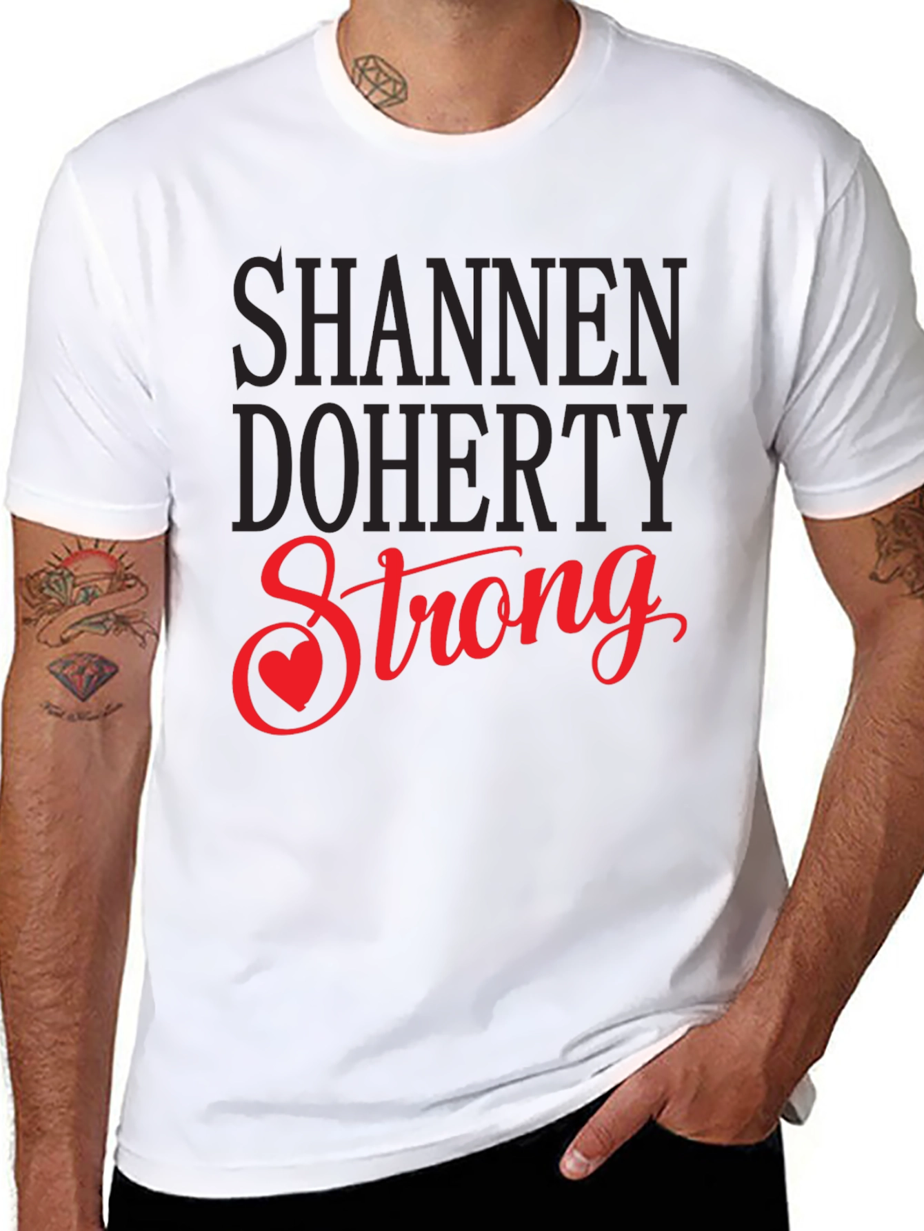 Shannen Doherty Strong Graphic Tee