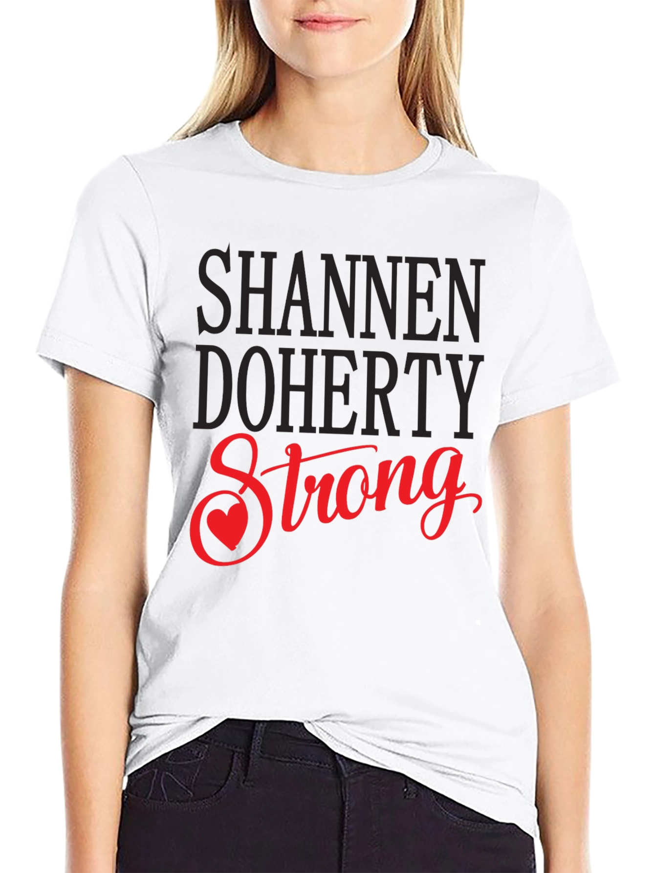 Shannen Doherty Strong Graphic Tee