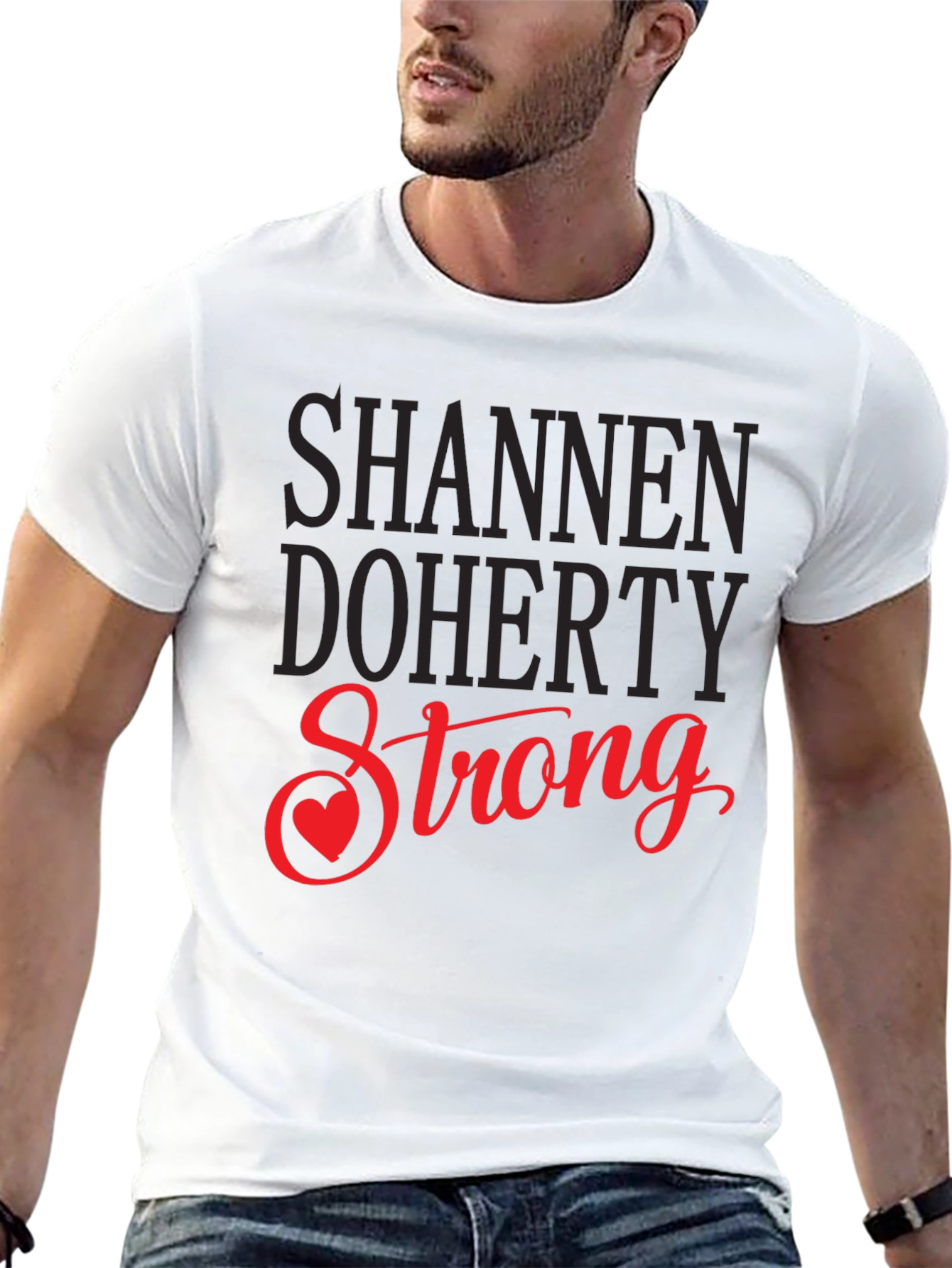 Shannen Doherty Strong Graphic Tee