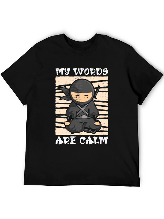 Calm Ninja T-Shirt - Black