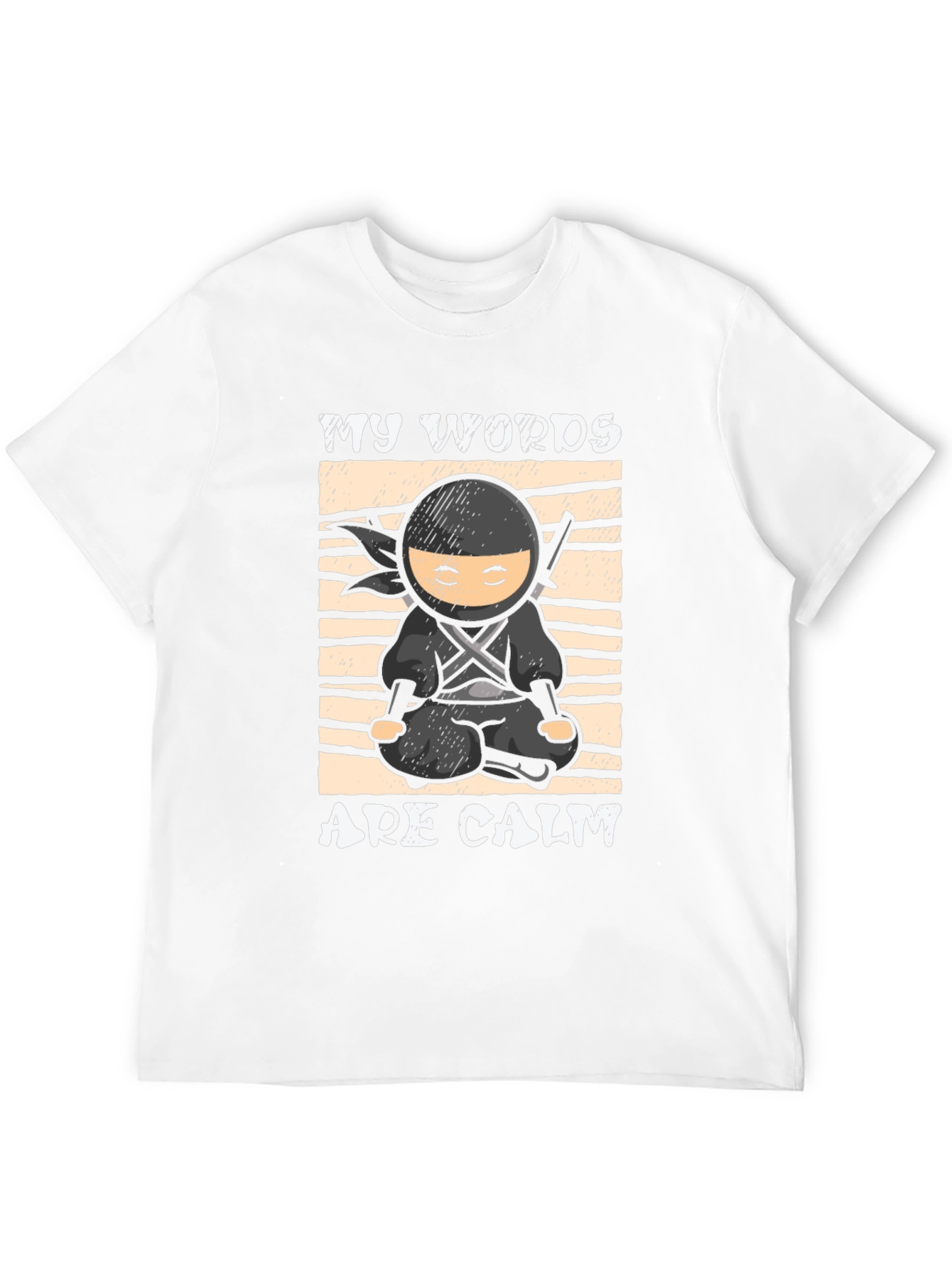 Calm Ninja T-Shirt - Black