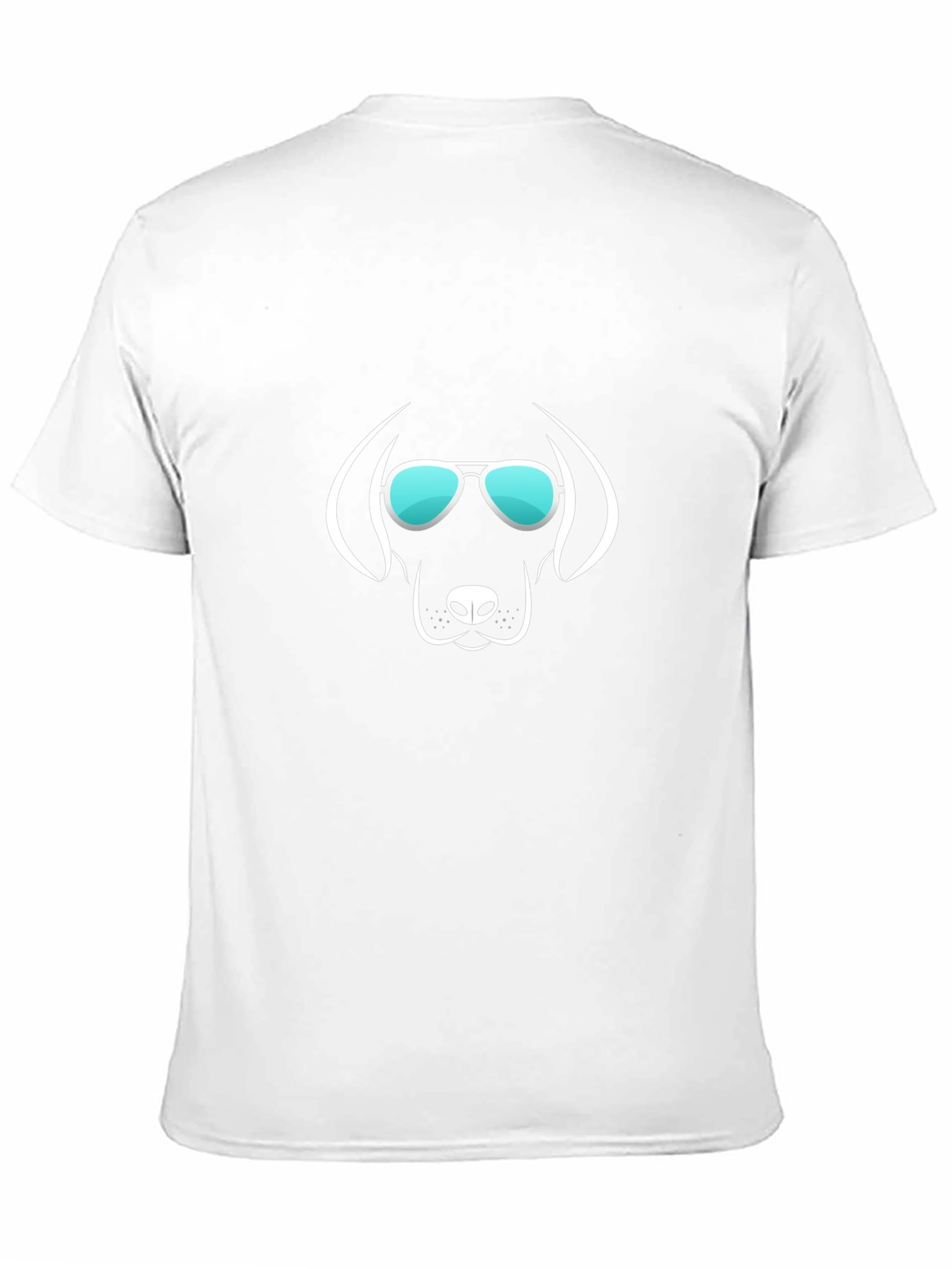 Cool Dog Graphic T-Shirt - Black