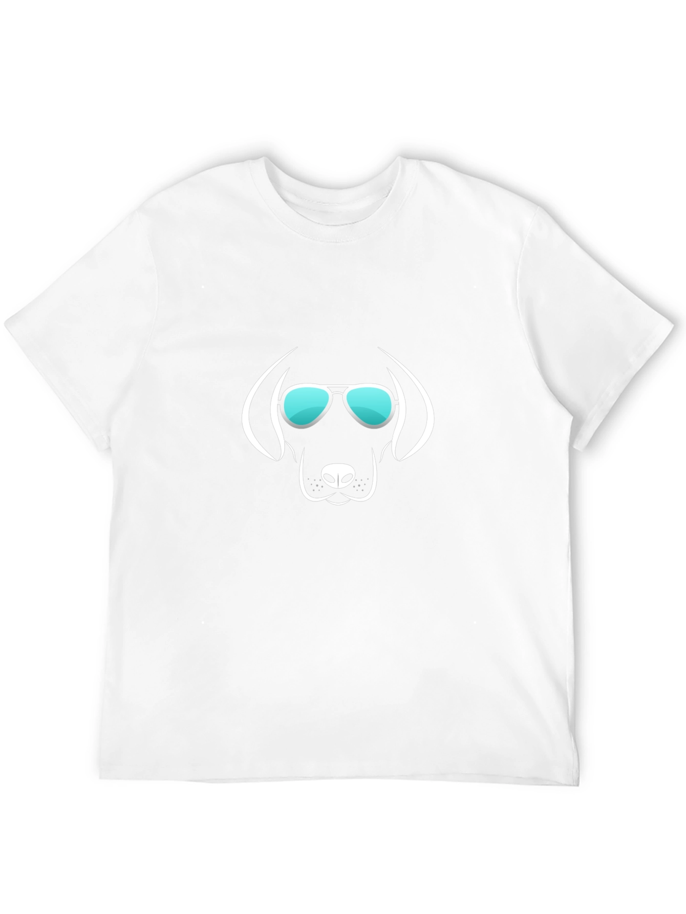 Cool Dog Graphic T-Shirt - Black