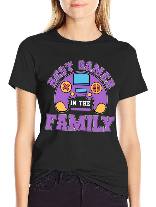 Best Gamer In The Family Graphic T-Shirt