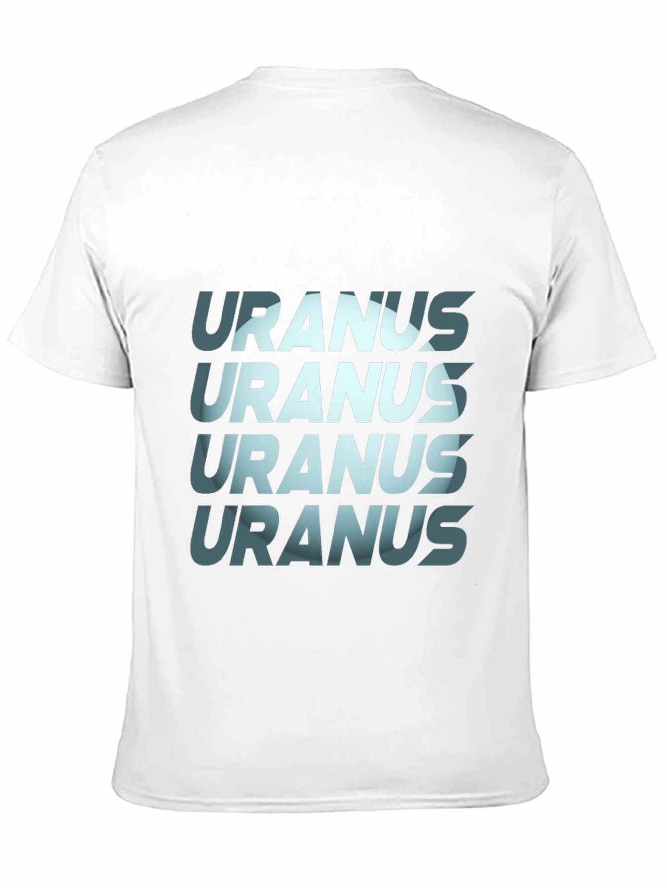 Uranus Graphic Print Tee - Bold Statement T-Shirt