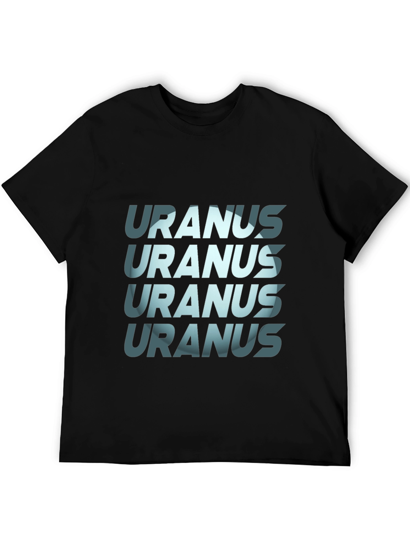 Uranus Graphic Print Tee - Bold Statement T-Shirt