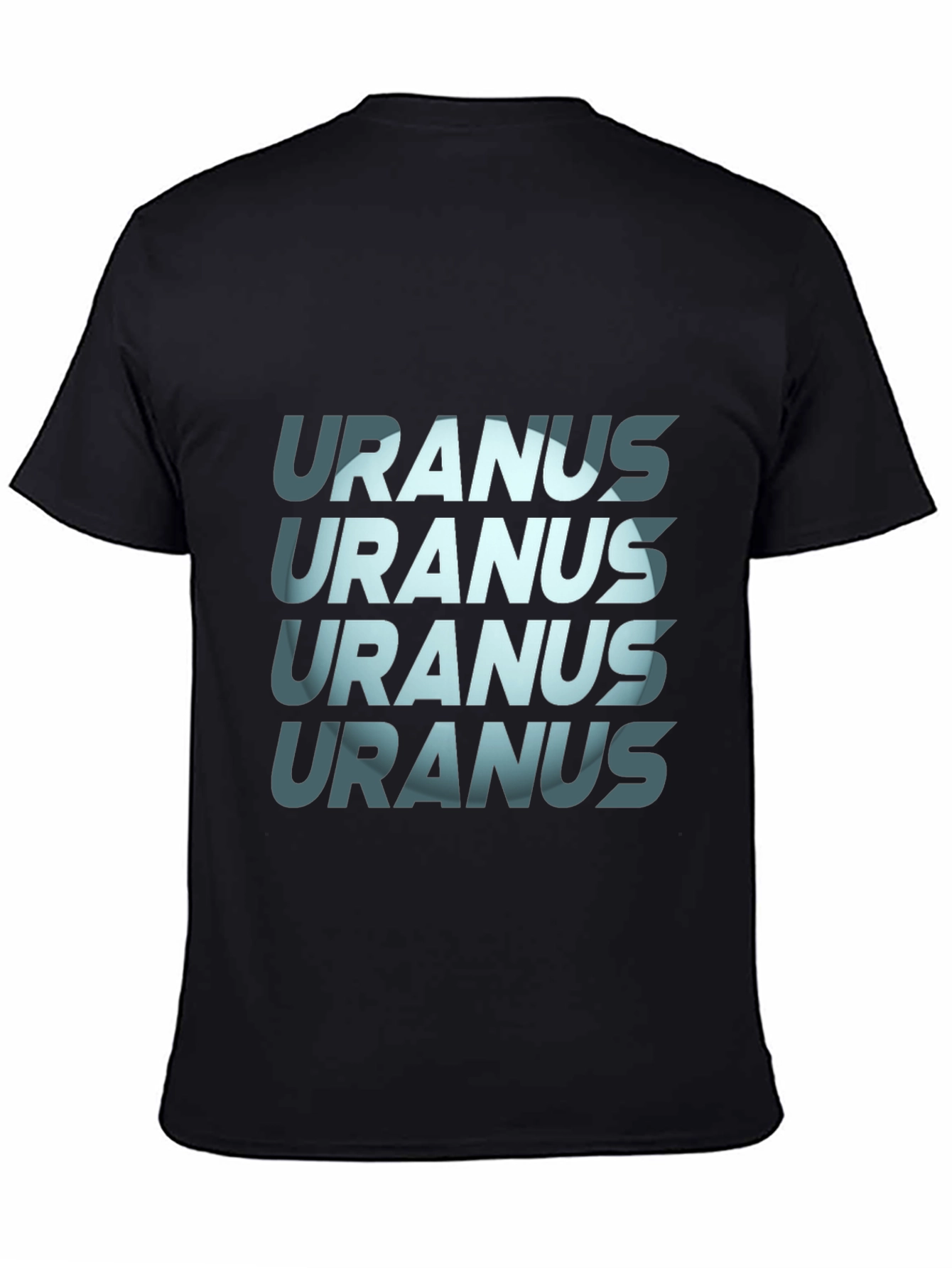 Uranus Graphic Print Tee - Bold Statement T-Shirt
