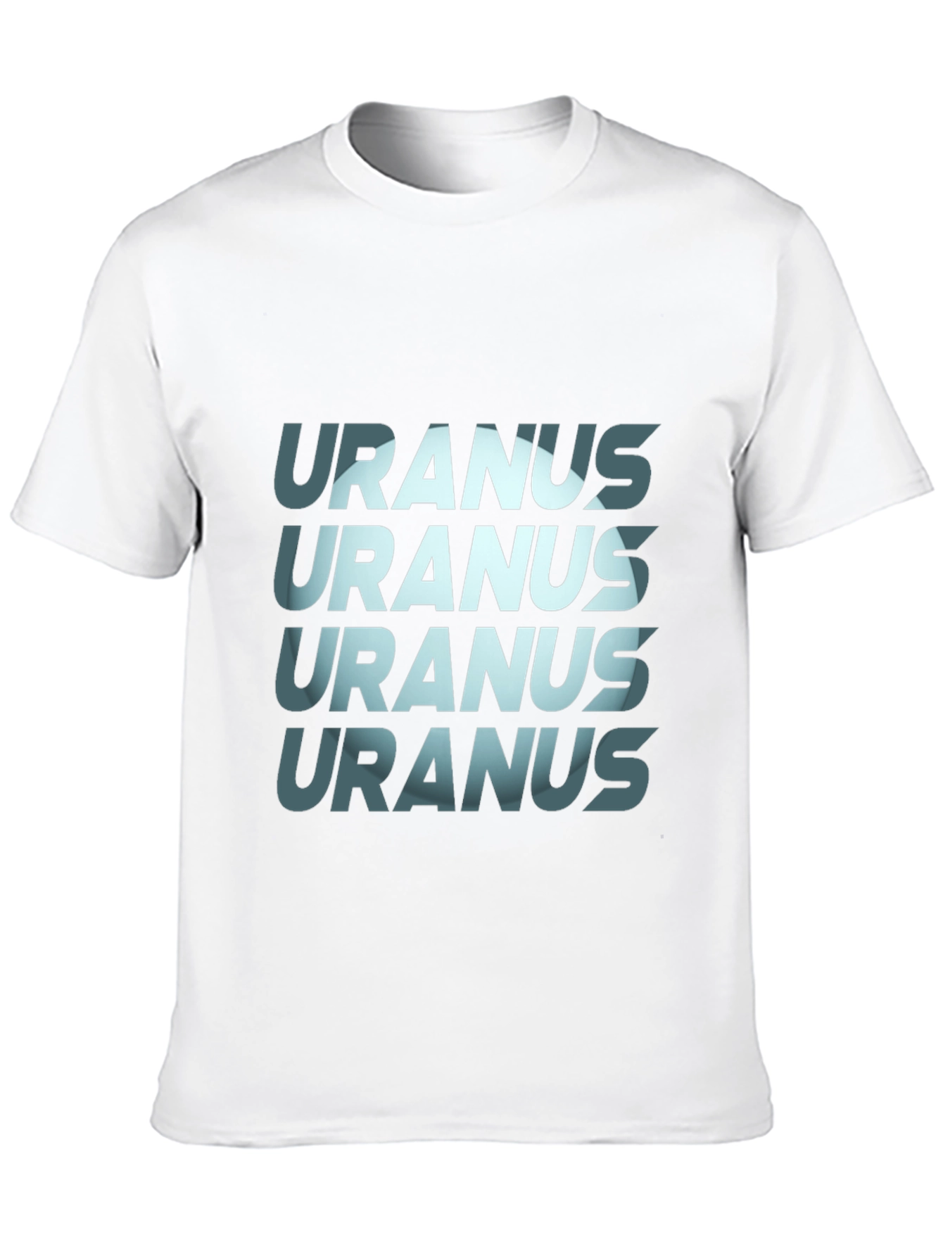 Uranus Graphic Print Tee - Bold Statement T-Shirt
