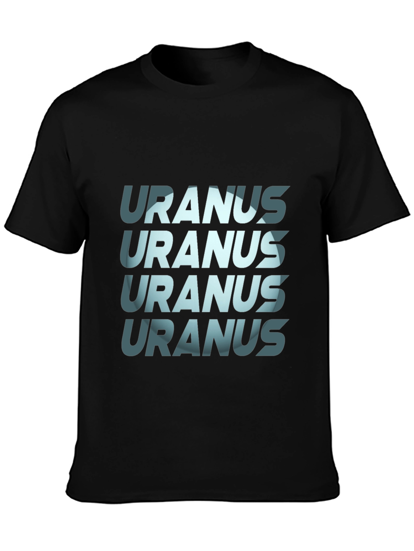Uranus Graphic Print Tee - Bold Statement T-Shirt