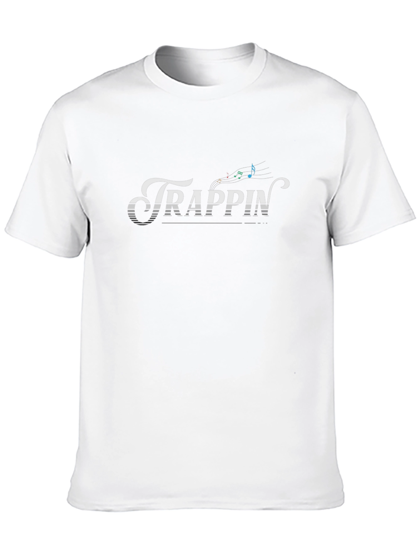 Trappin Graphic Tee - Music Lovers Black T-Shirt