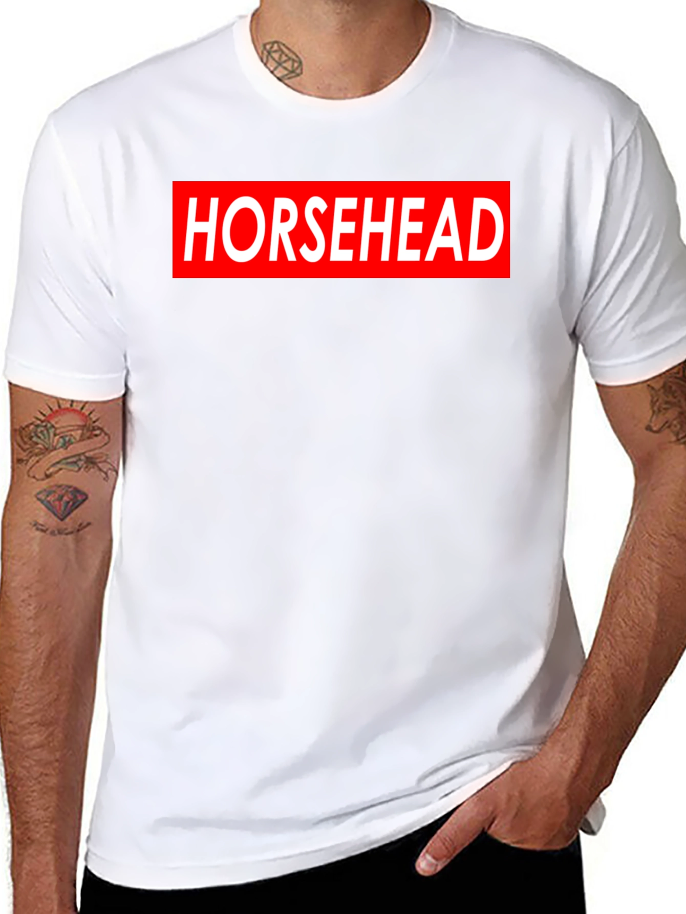Horsehead Logo T-Shirt - Black