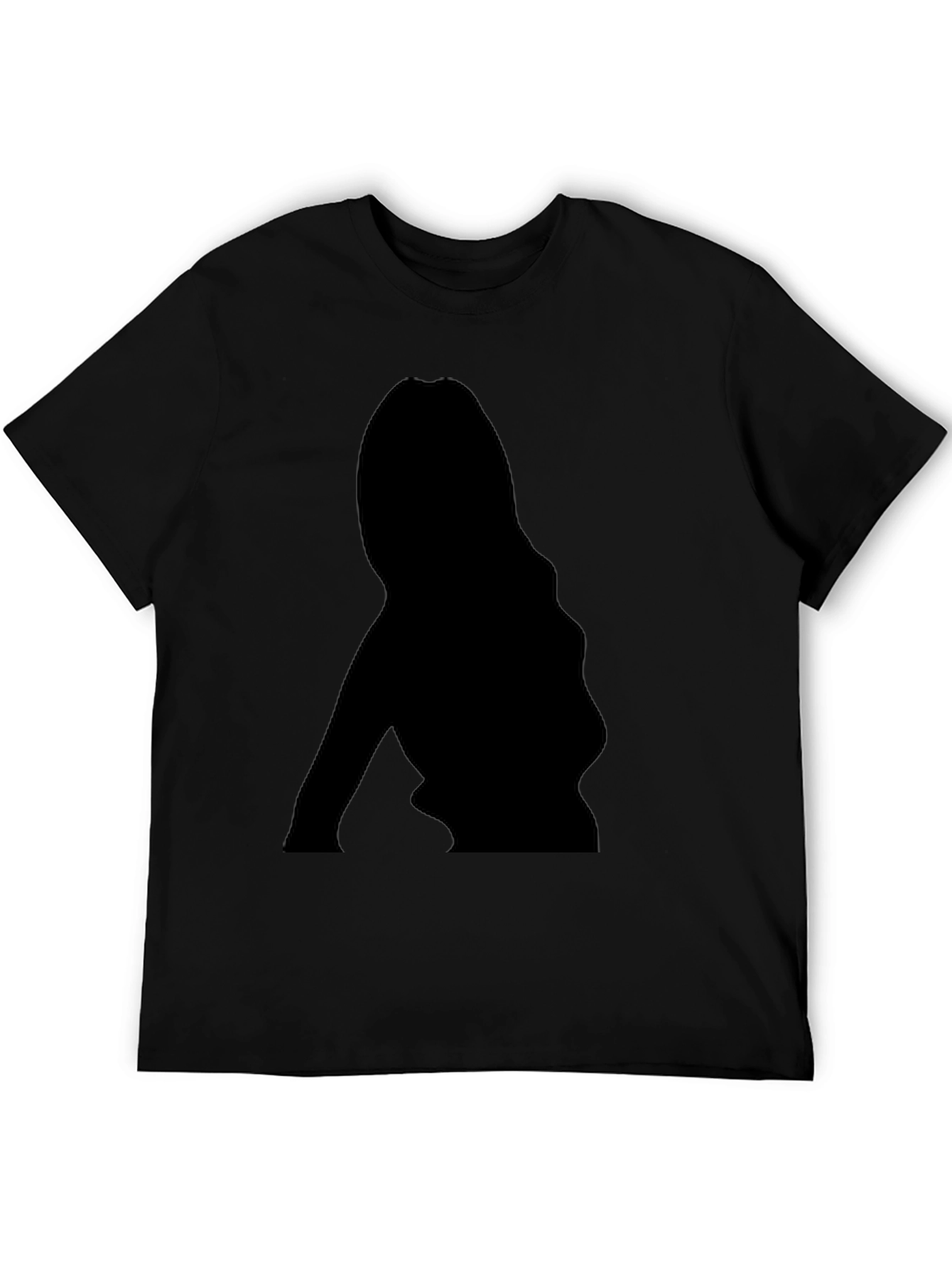 Silhouette Graphic Black T-Shirt
