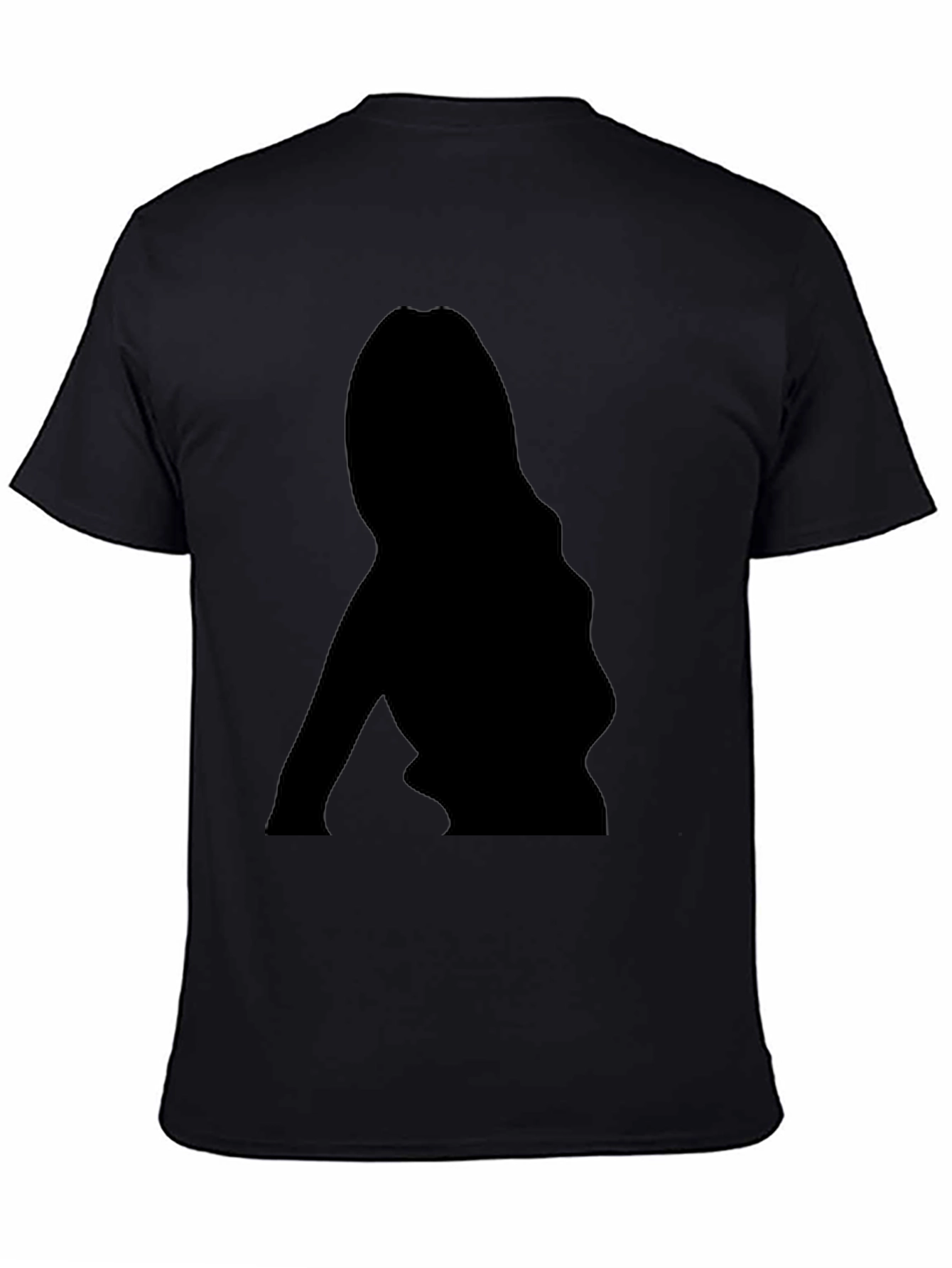 Silhouette Graphic Black T-Shirt