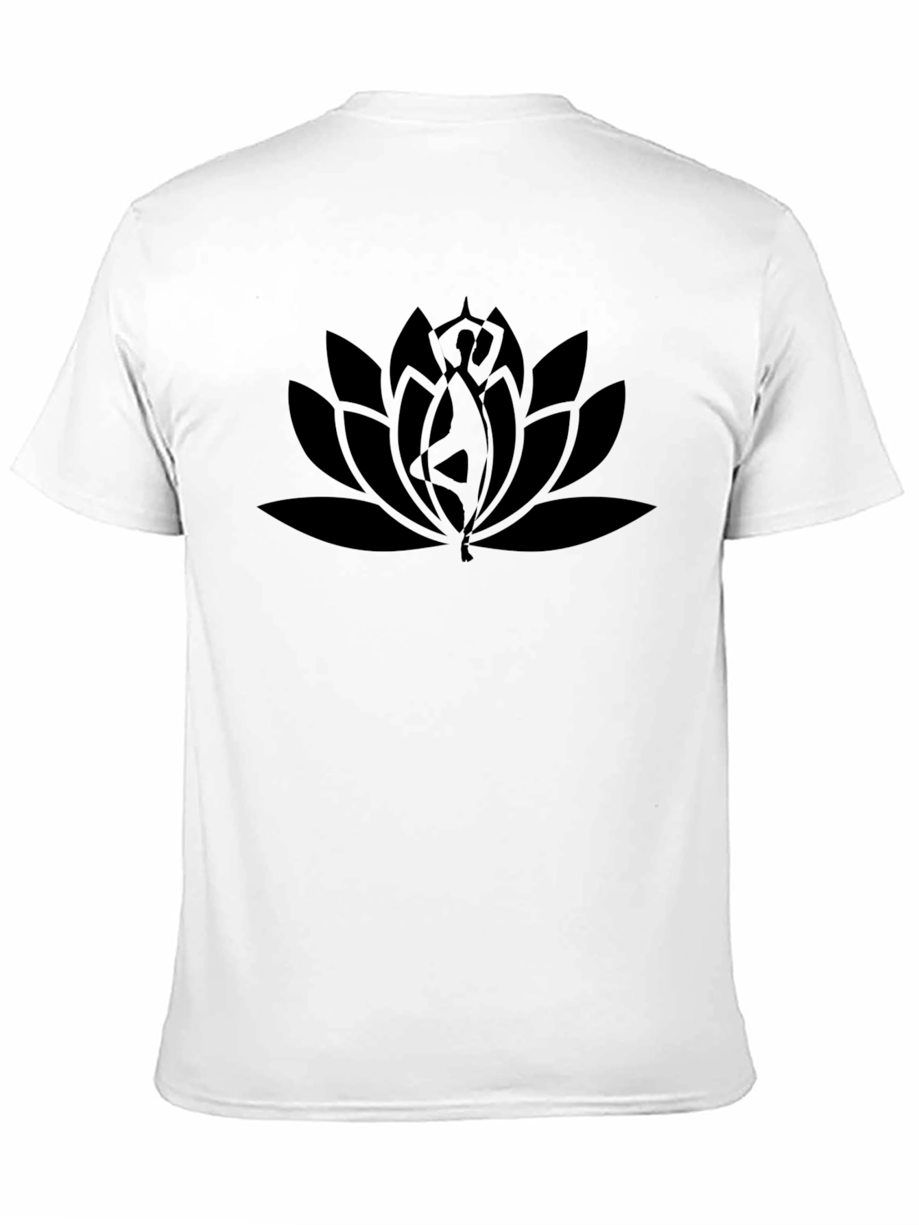 Lotus Pose T-Shirt - Yoga Inspired Design