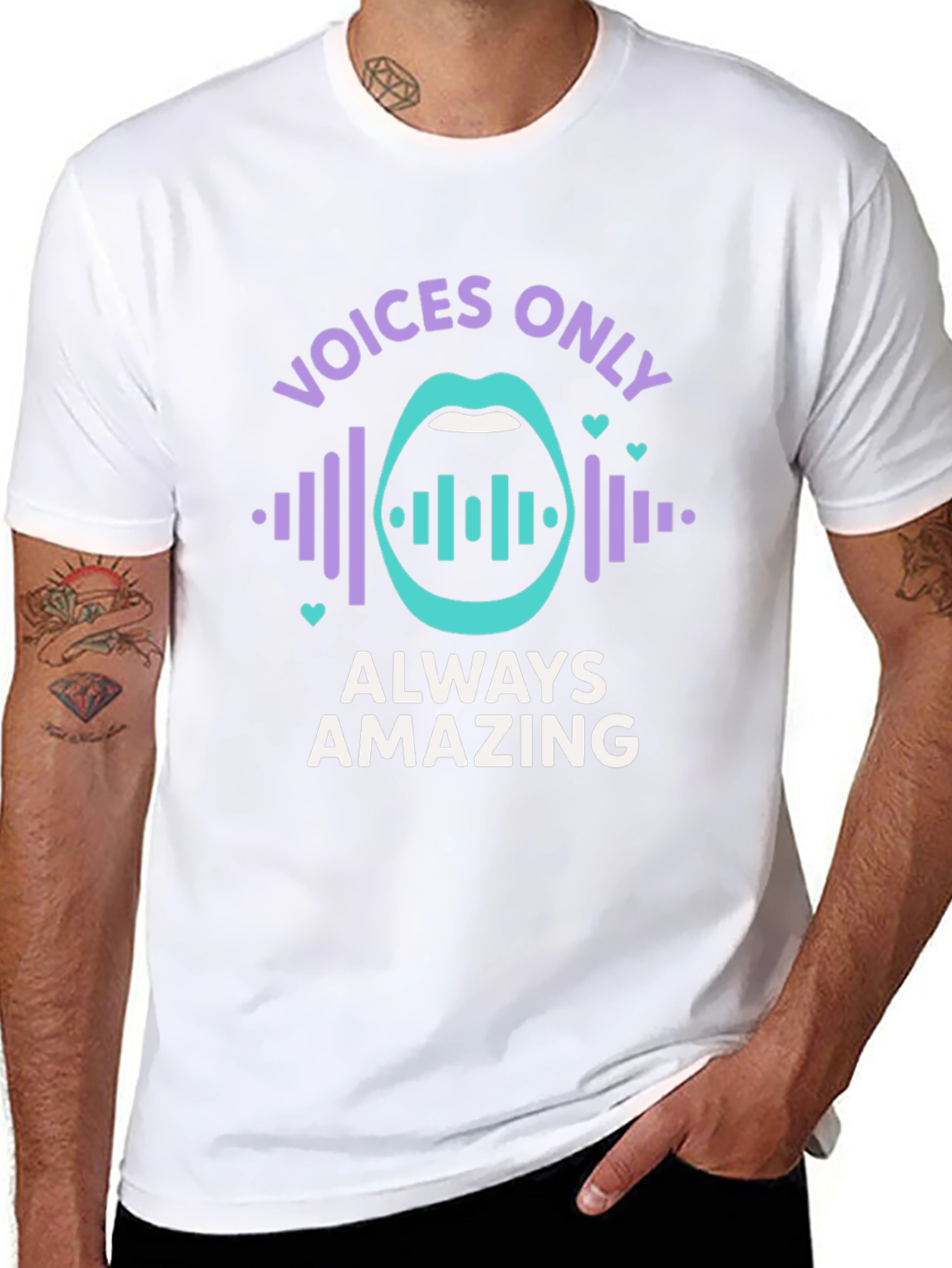 Voices Only Always Amazing Graphic T-Shirt