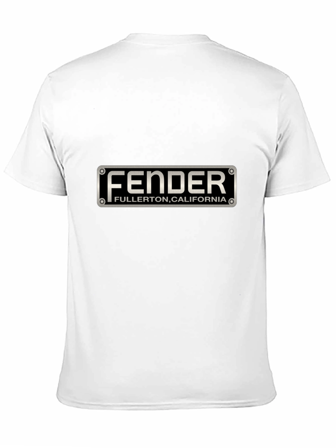 Fender Fullerton California Graphic Black T-Shirt
