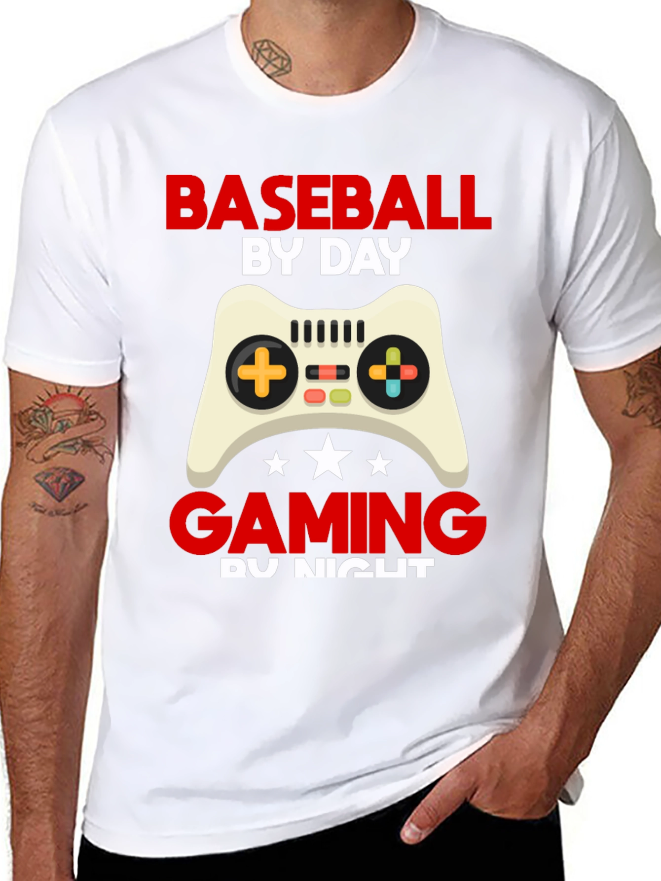 Baseball & Gaming T-Shirt