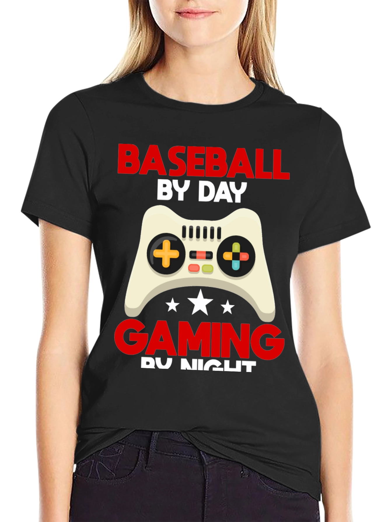 Baseball & Gaming T-Shirt