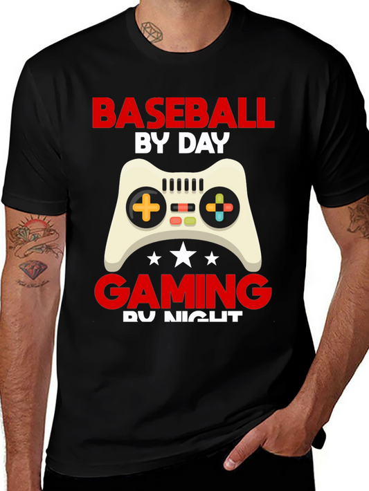 Baseball & Gaming T-Shirt