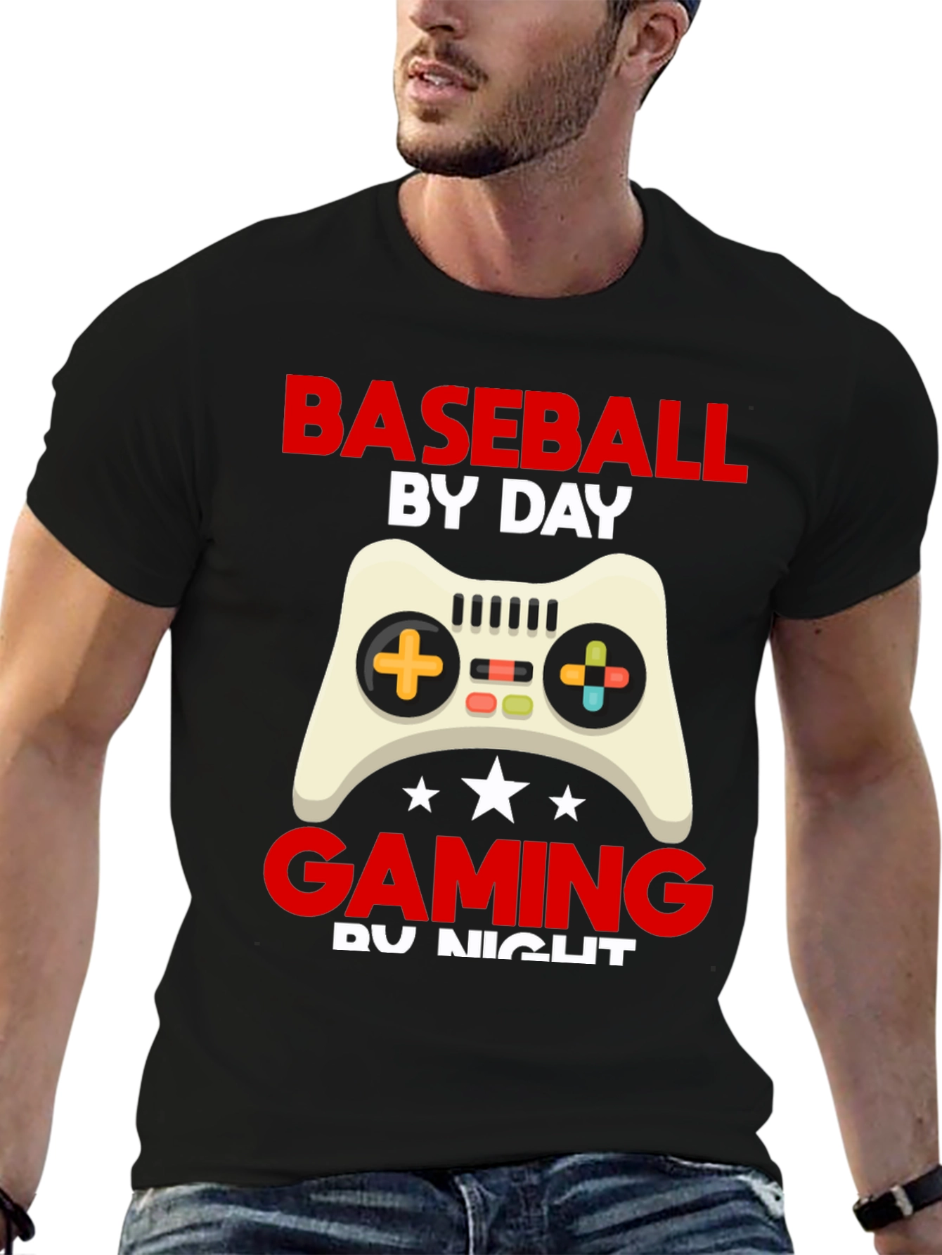 Baseball & Gaming T-Shirt