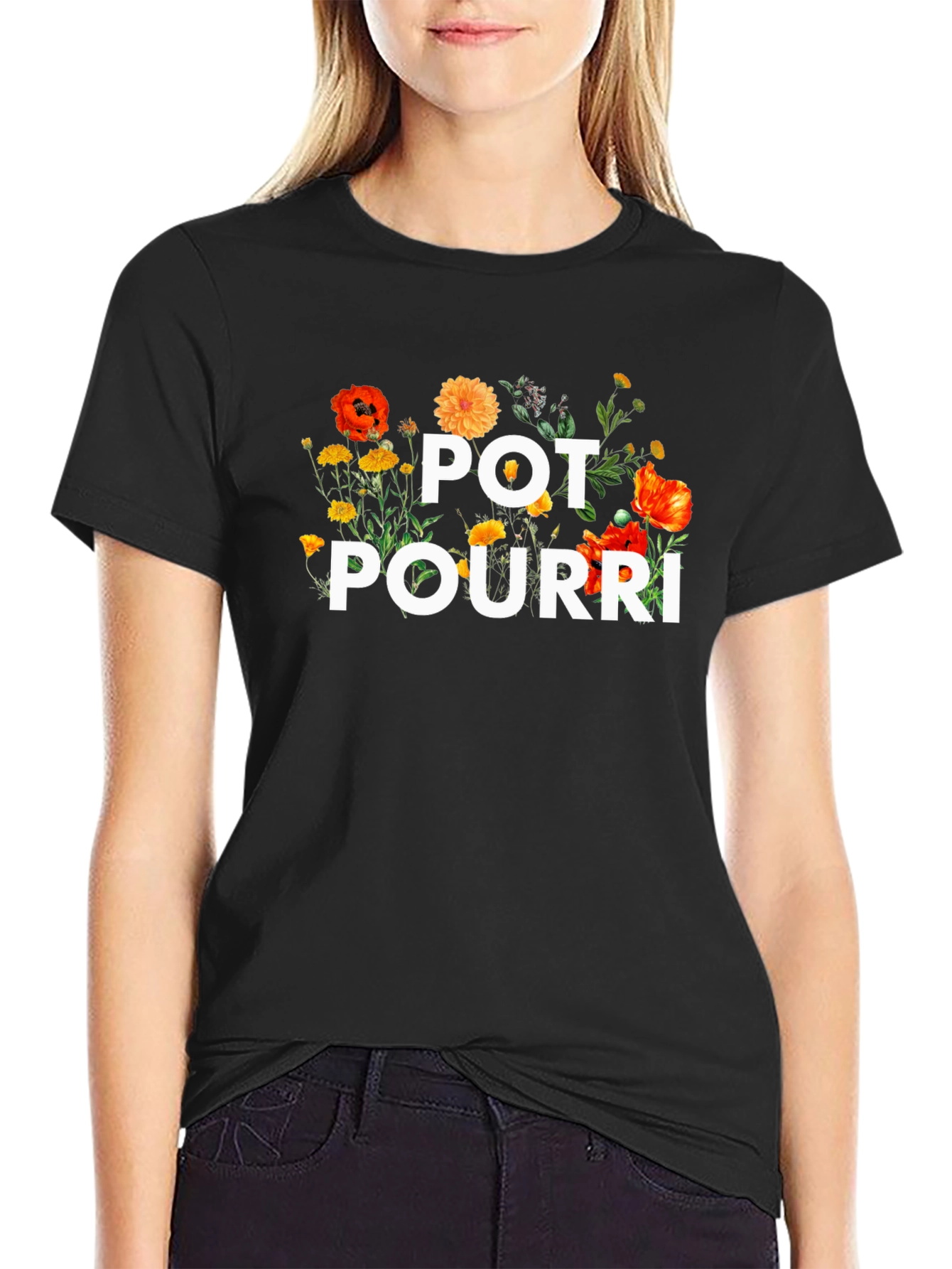 Pot Pourri Floral T-Shirt