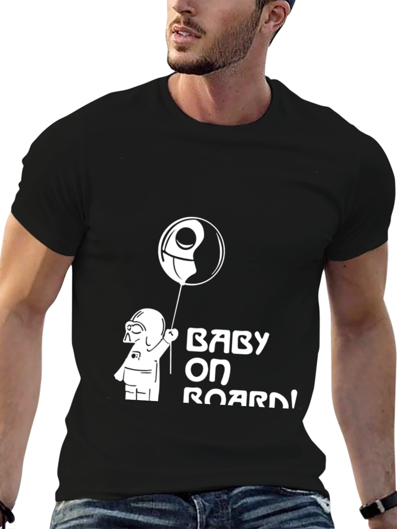 Darth Vader Baby On Board Graphic Tee