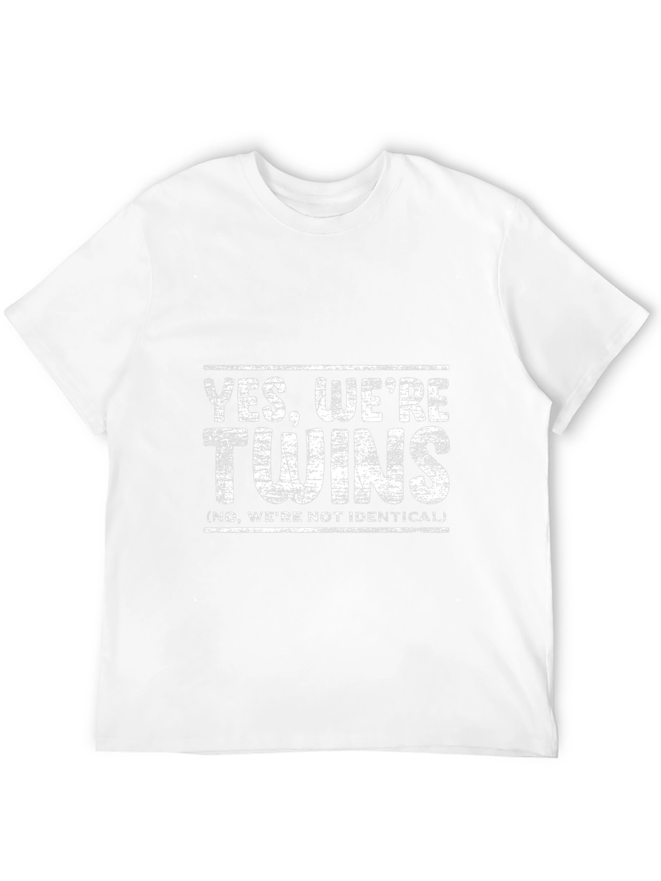 Yes Were Twins Graphic T-Shirt