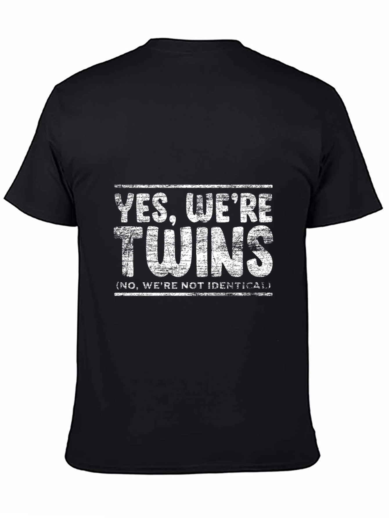 Yes Were Twins Graphic T-Shirt