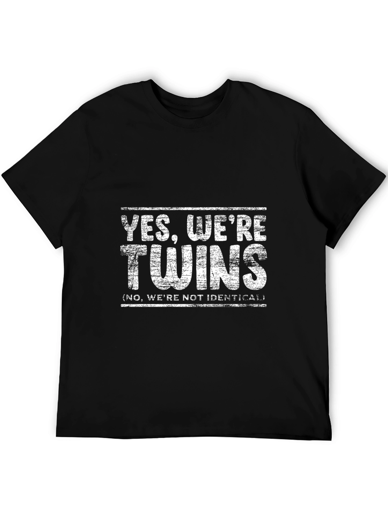 Yes Were Twins Graphic T-Shirt