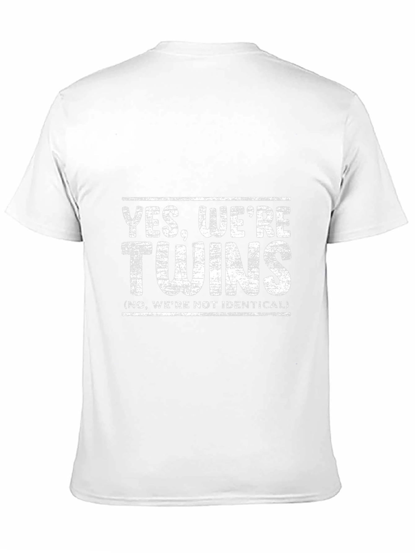 Yes Were Twins Graphic T-Shirt