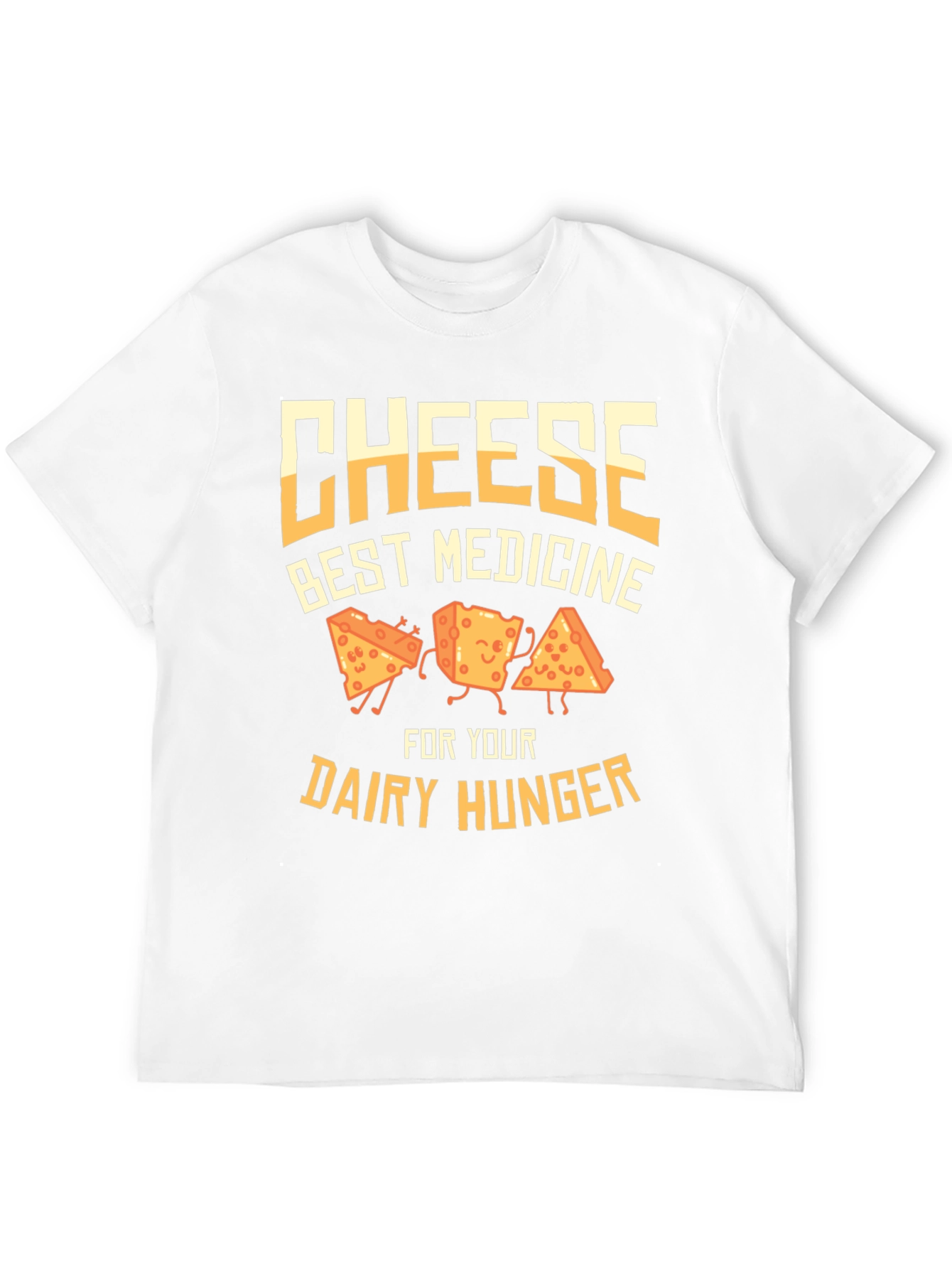 Cheese Best Medicine Humor T-Shirt