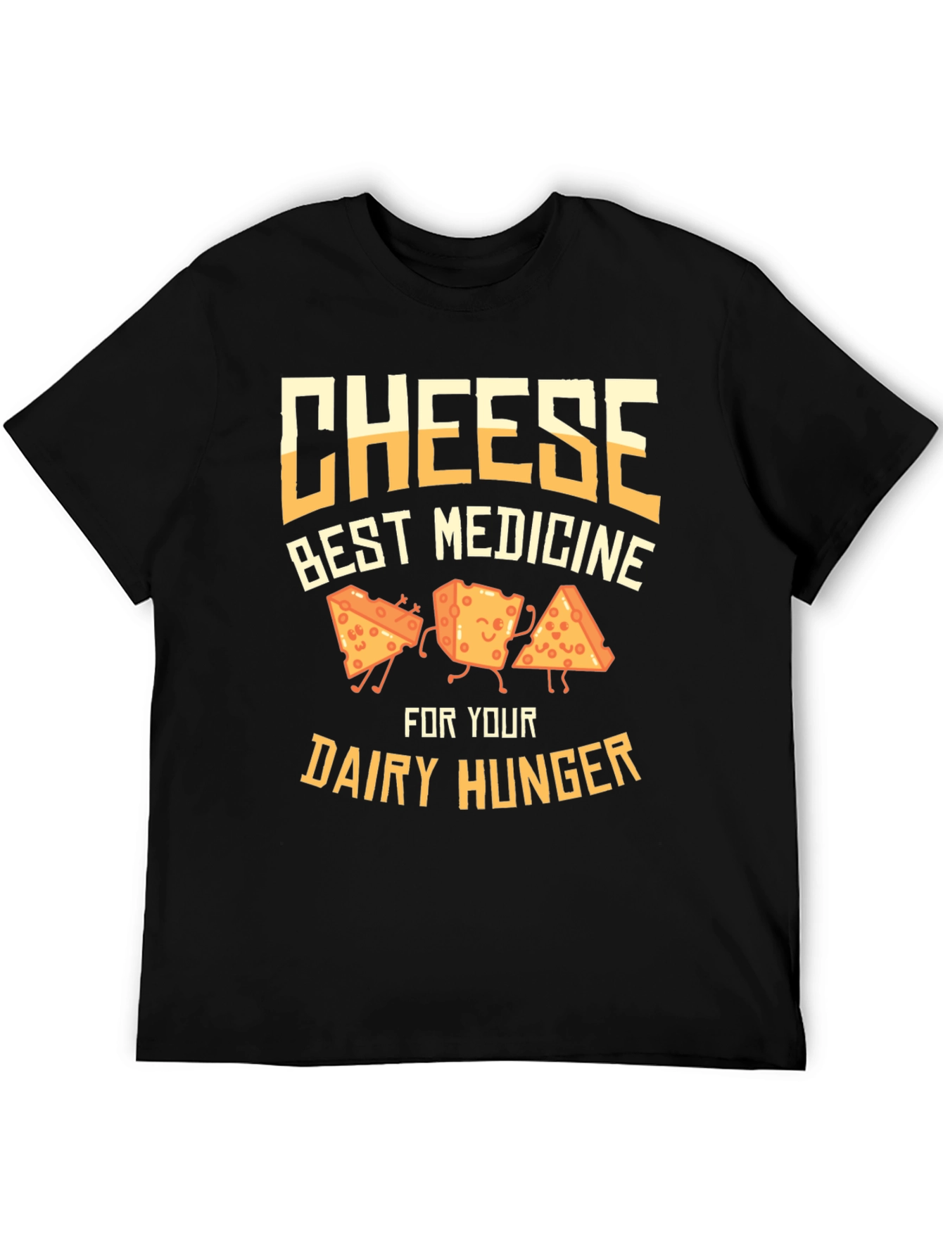 Cheese Best Medicine Humor T-Shirt