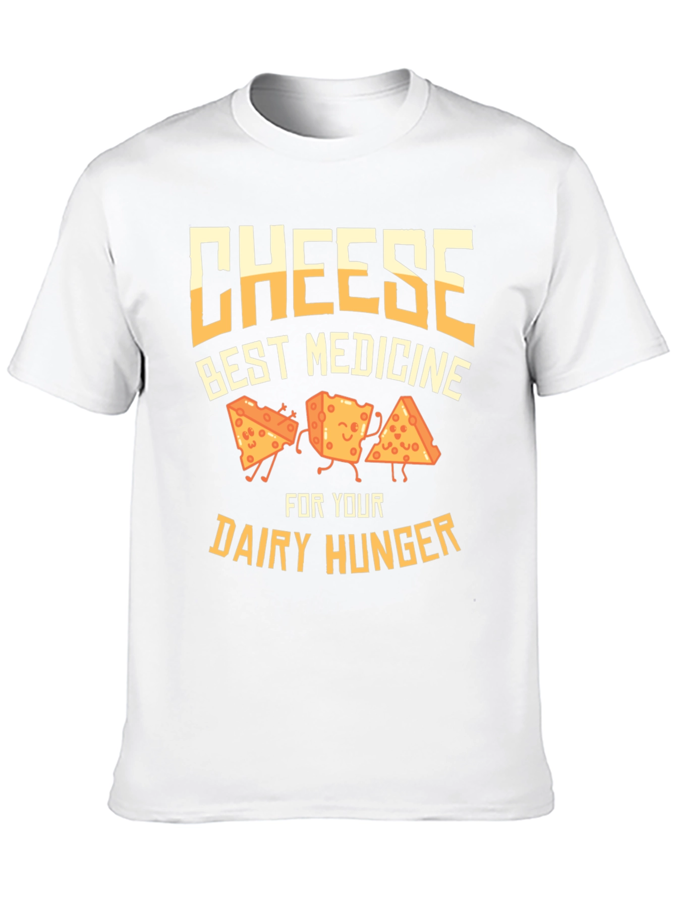 Cheese Best Medicine Humor T-Shirt