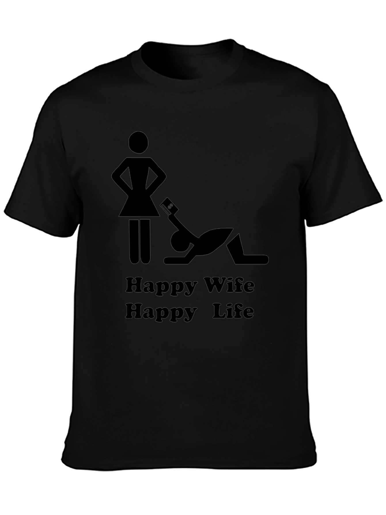 Happy Wife Happy Life Graphic Tee