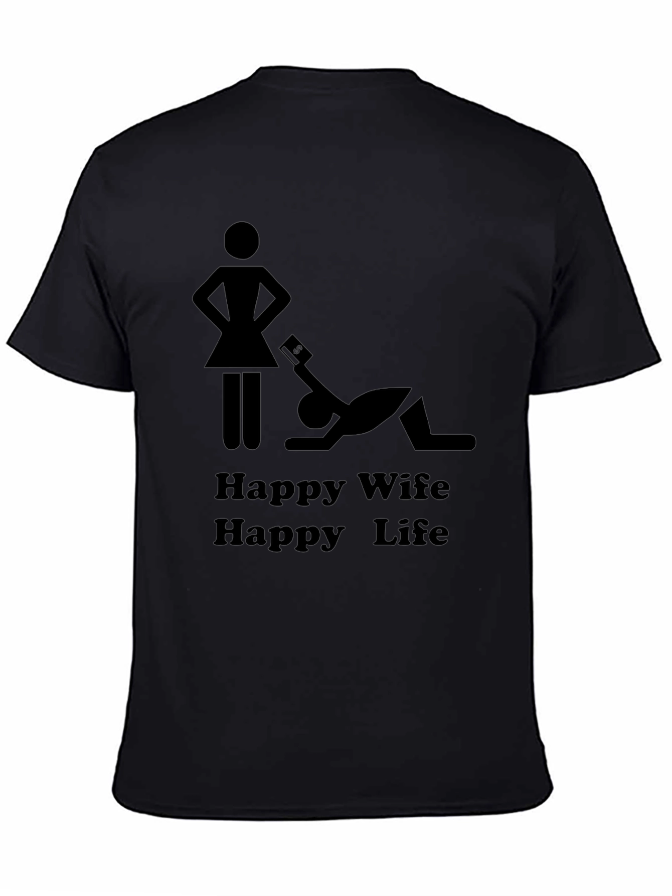 Happy Wife Happy Life Graphic Tee
