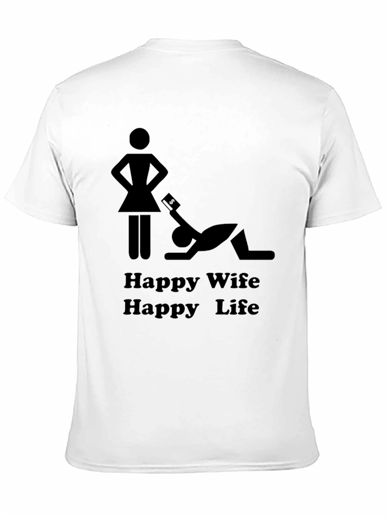 Happy Wife Happy Life Graphic Tee