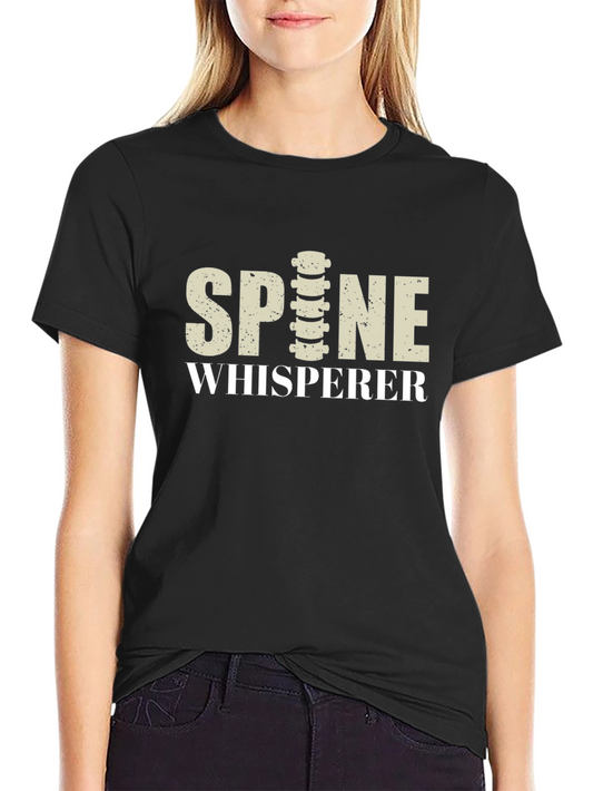 Spine Whisperer Graphic T-Shirt - Chiropractic Apparel