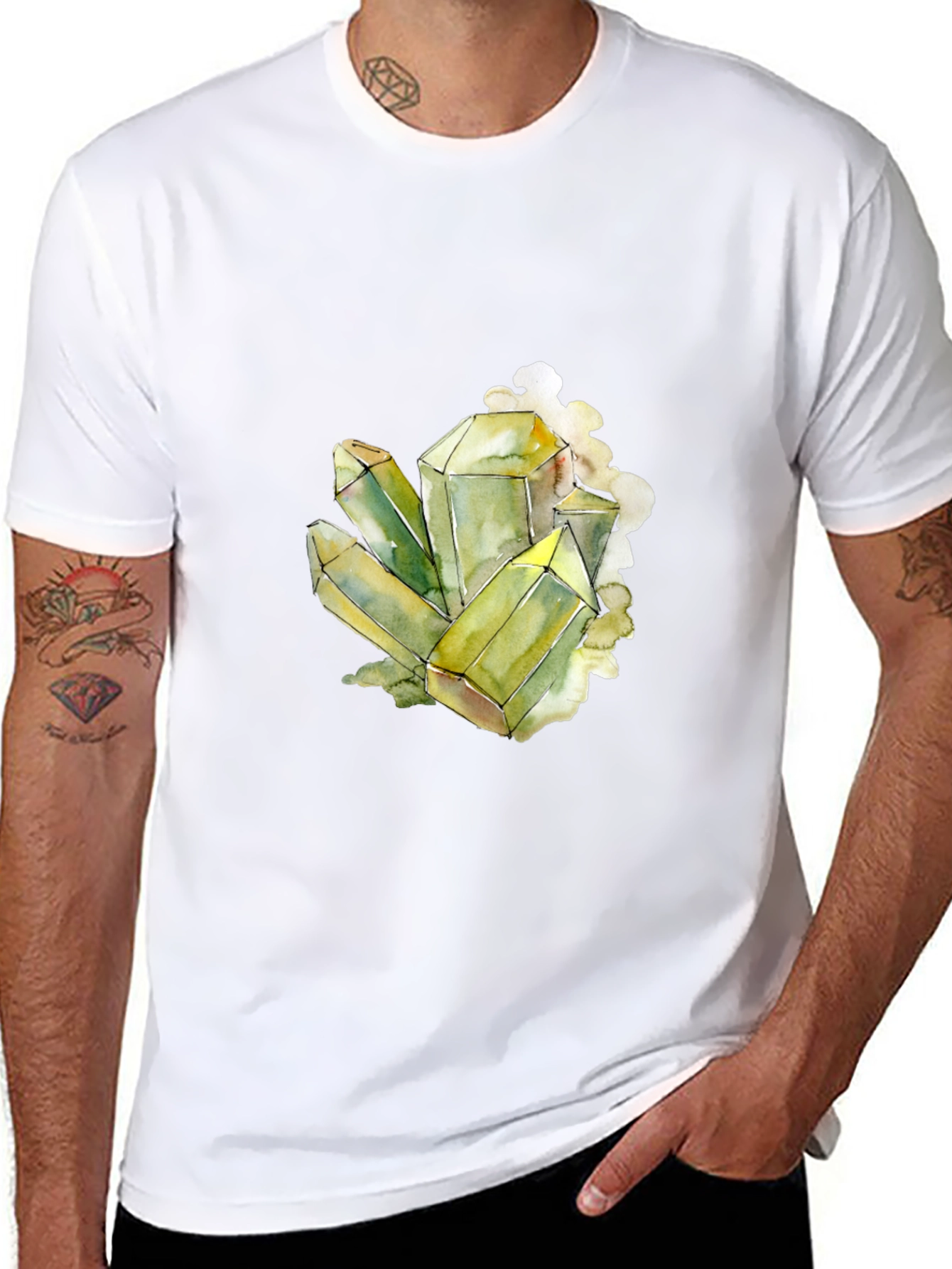 Crystal Cluster Graphic Tee