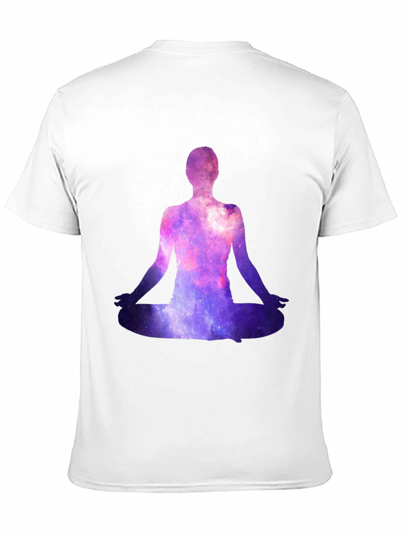 Galaxy Meditation T-Shirt - Cosmic Zen