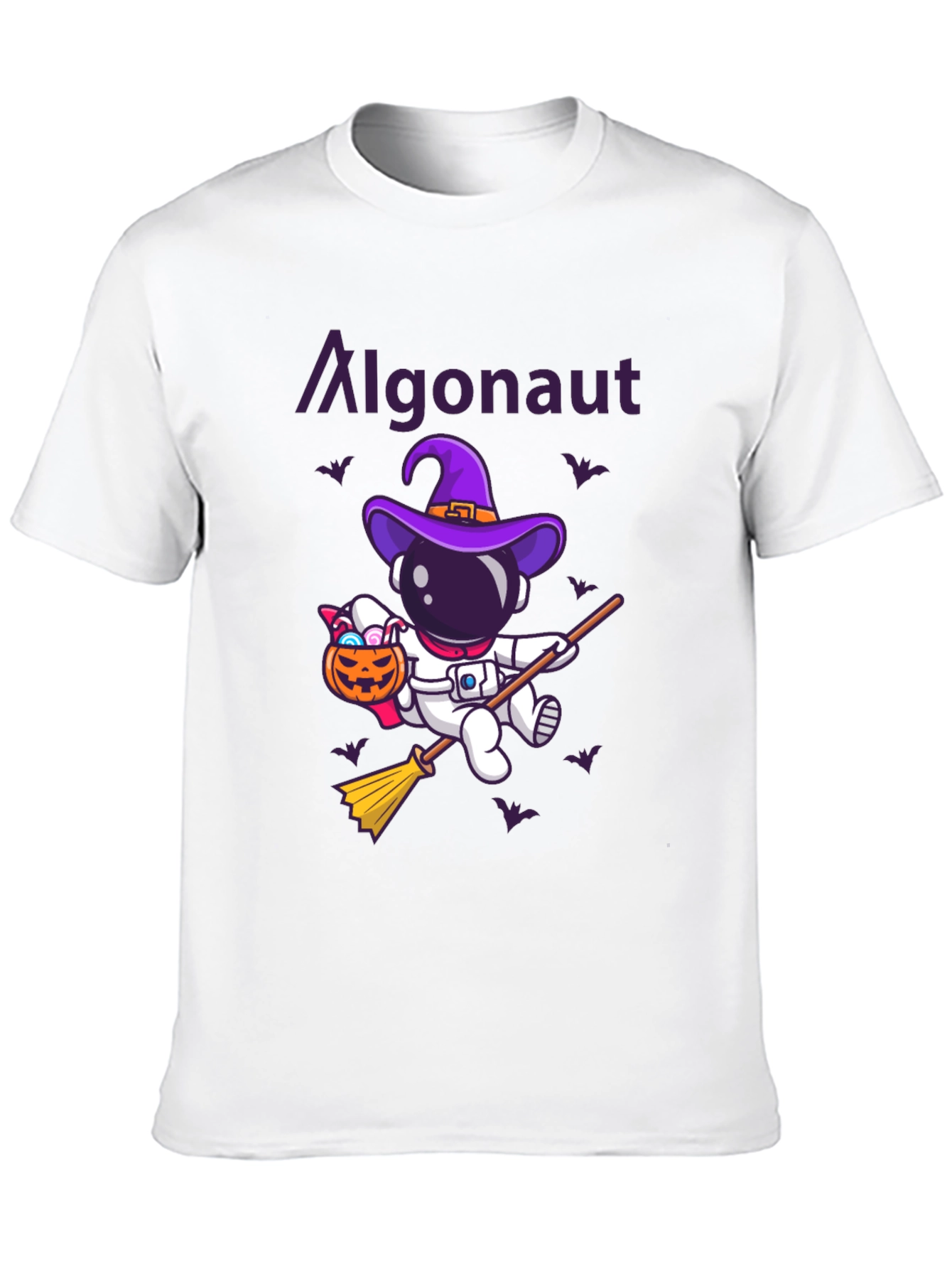 Algonaunt Halloween Astronaut Graphic Tee
