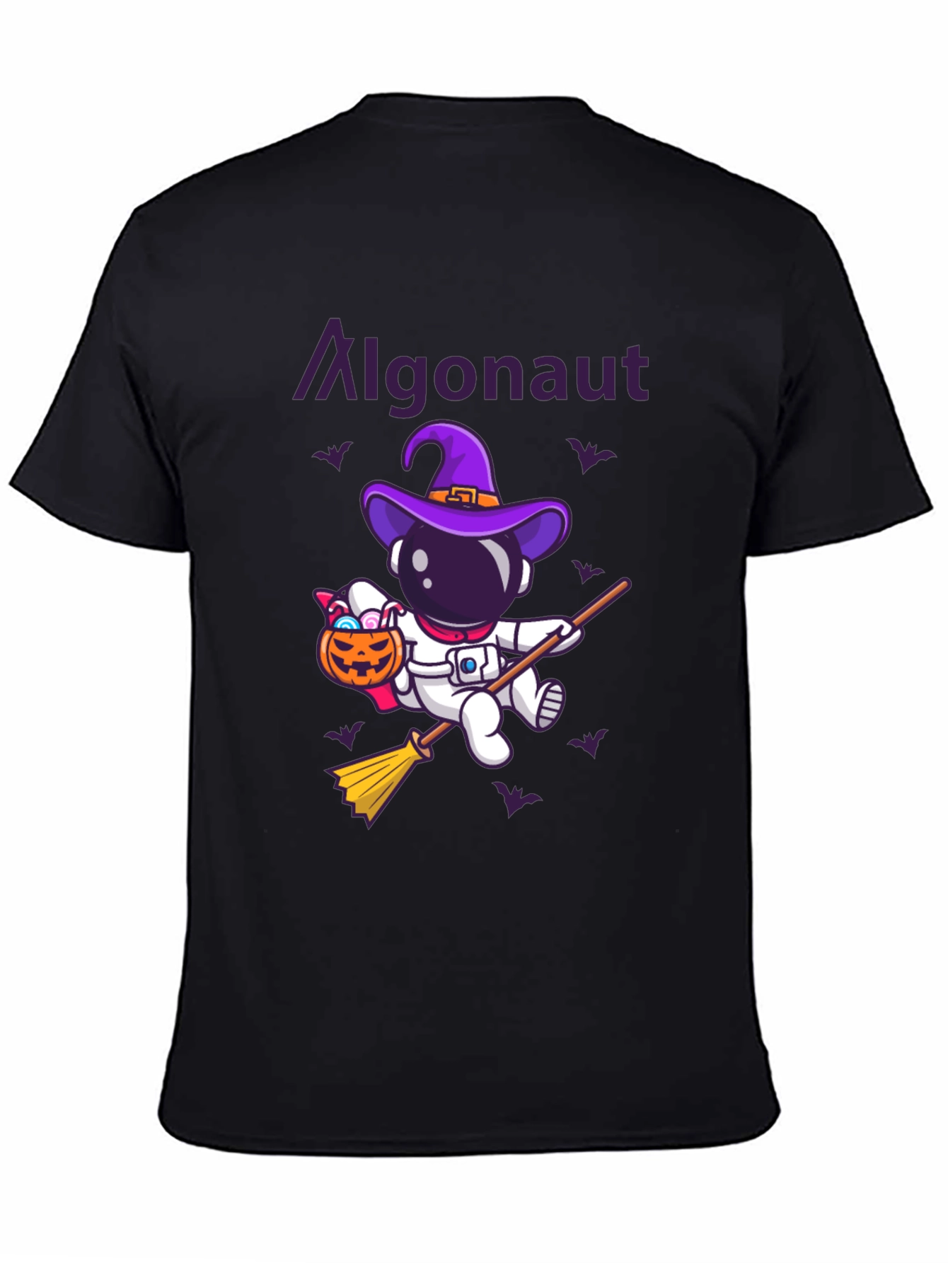 Algonaunt Halloween Astronaut Graphic Tee