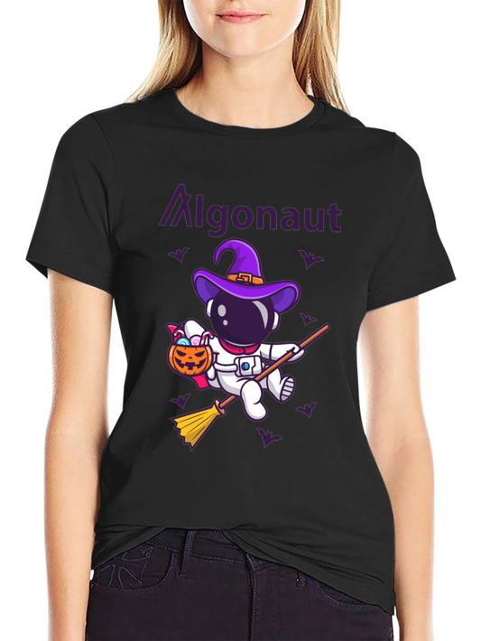 Algonaunt Halloween Astronaut Graphic Tee