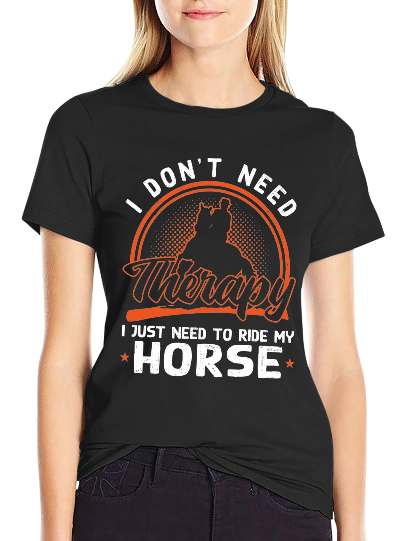 Horse Riding Therapy T-Shirt