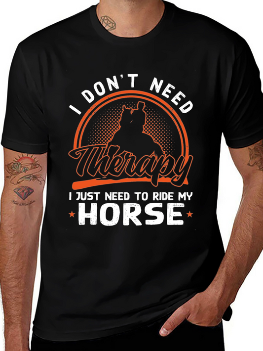 Horse Riding Therapy T-Shirt