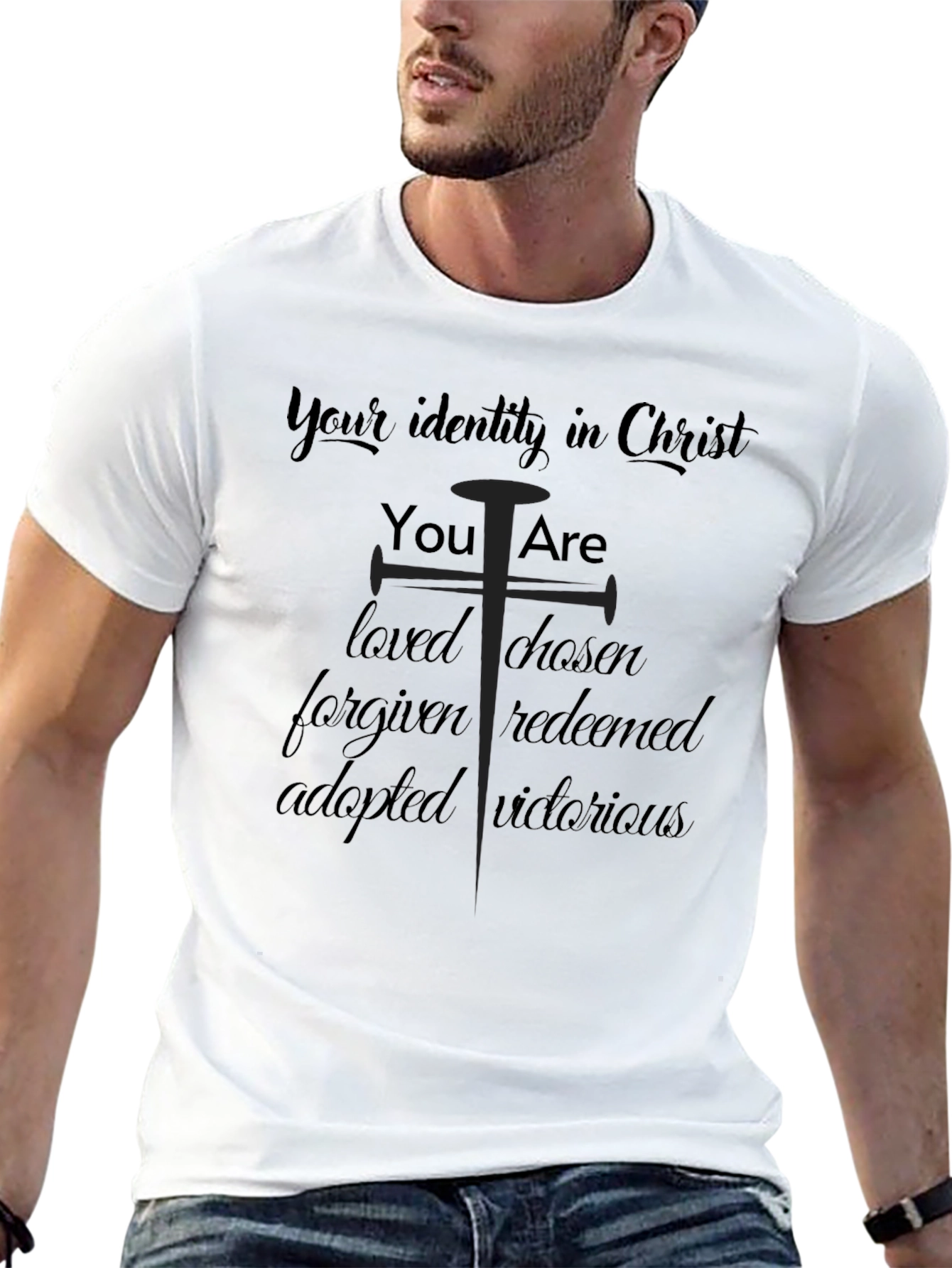 Identity in Christ T-Shirt - Religious Apparel