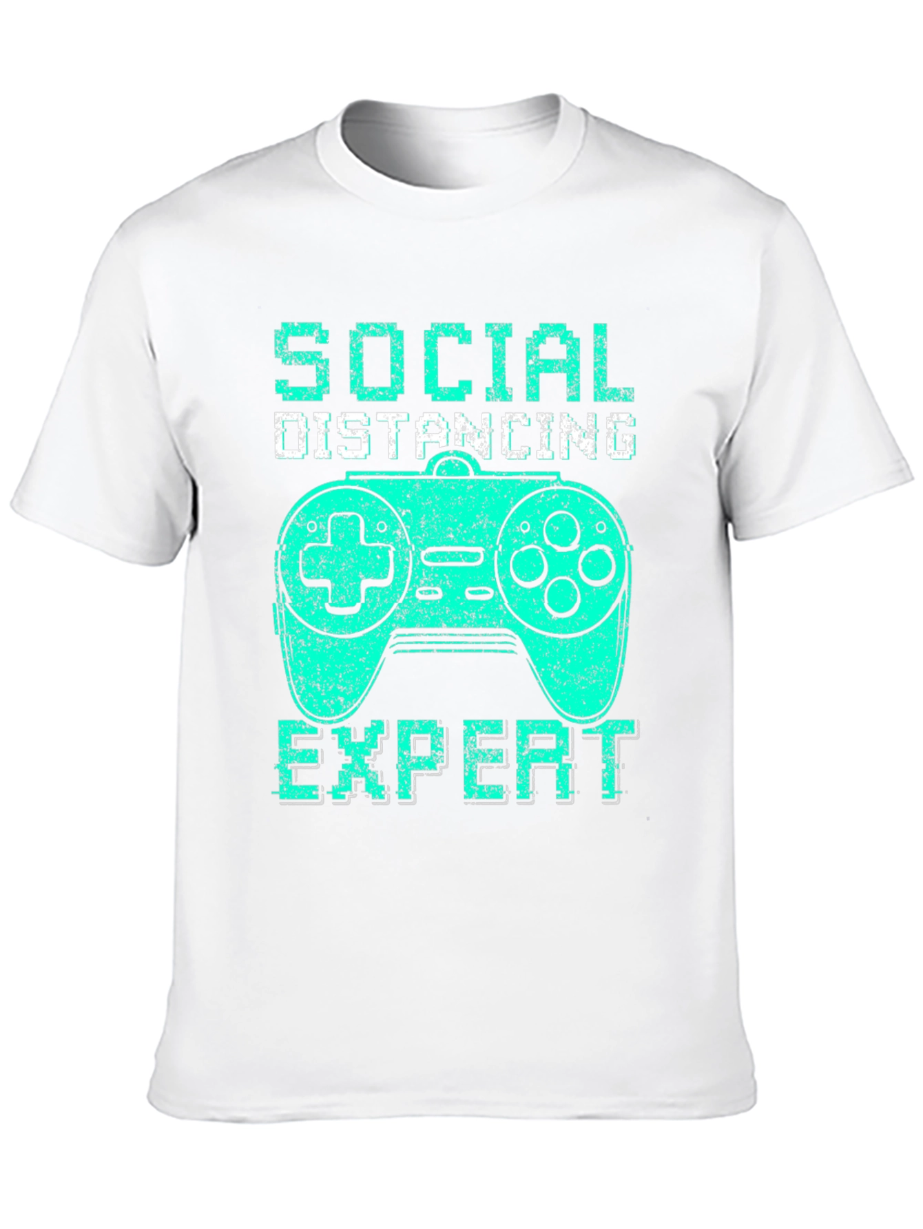 Social Distancing Expert Gamer T-Shirt