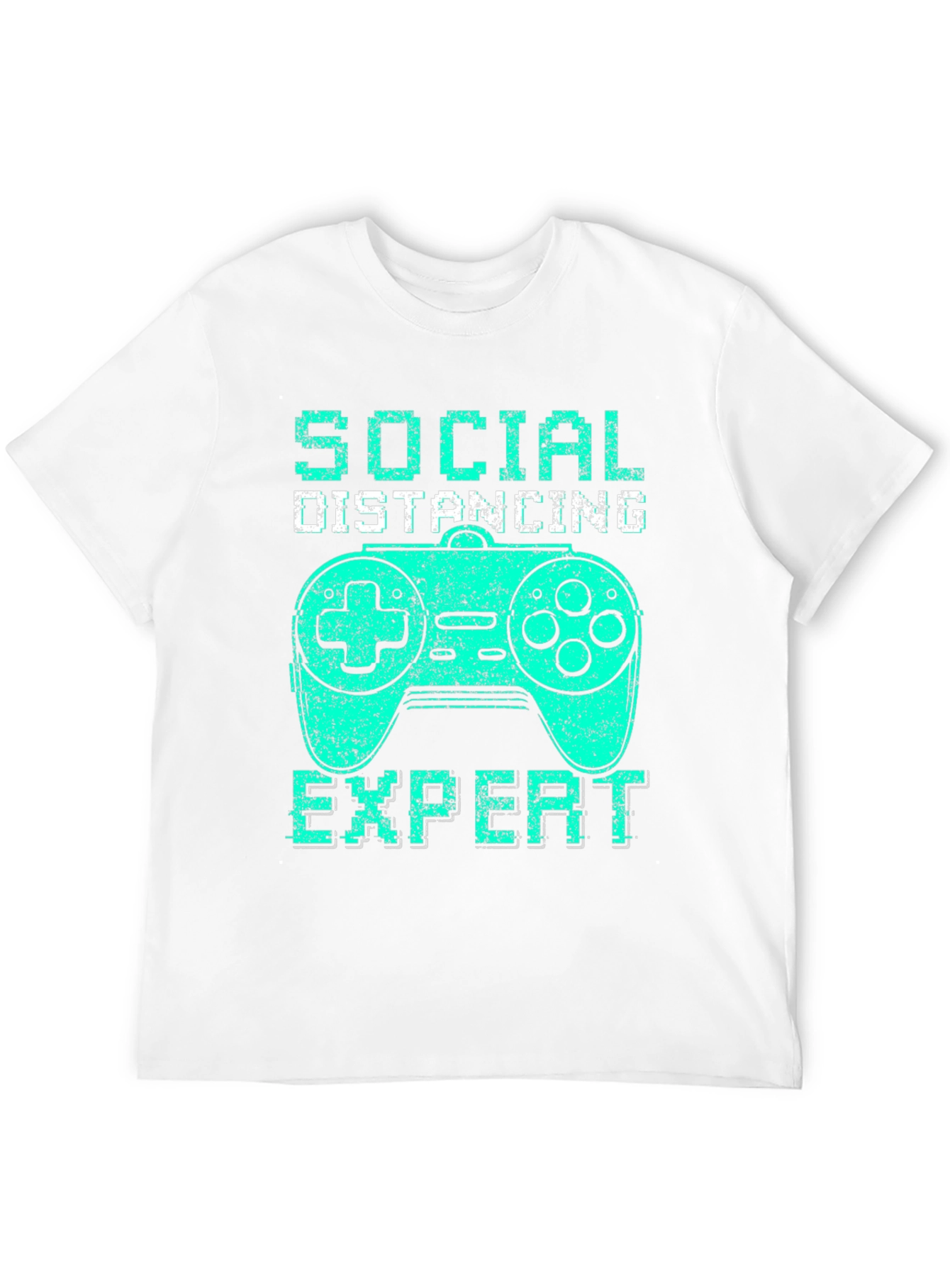 Social Distancing Expert Gamer T-Shirt