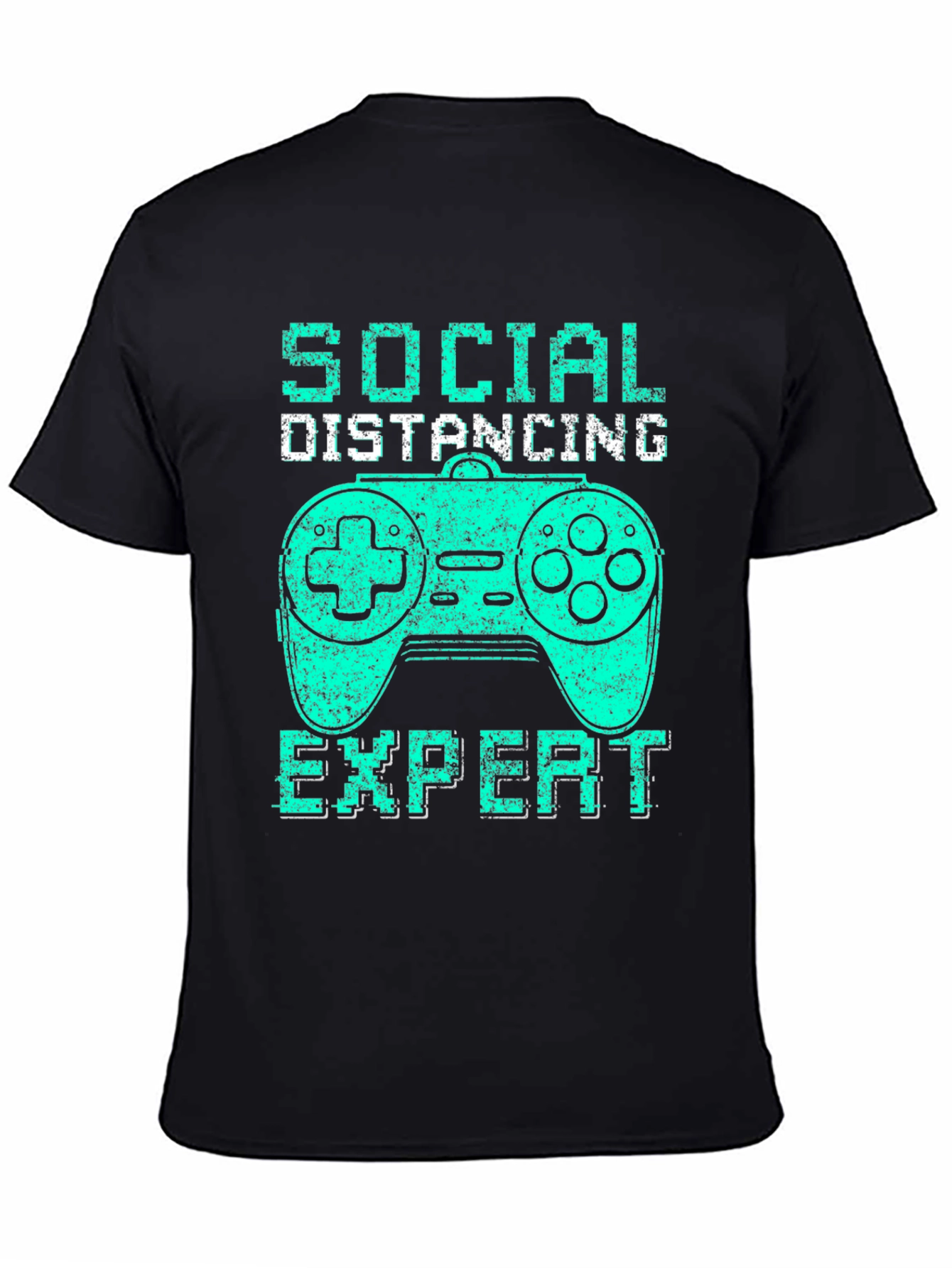 Social Distancing Expert Gamer T-Shirt