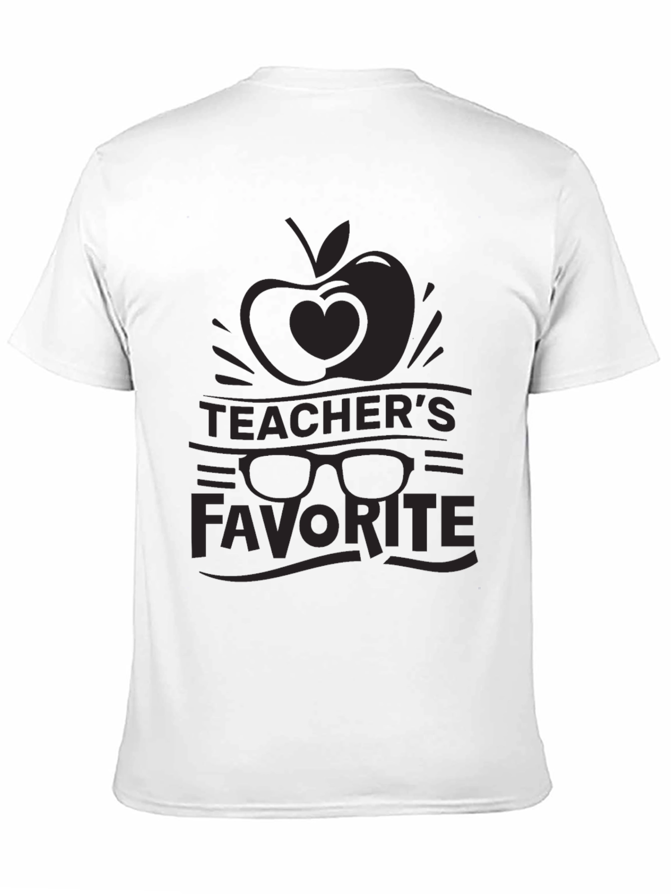 Teachers Favorite Graphic Tee - Black Unisex T-Shirt
